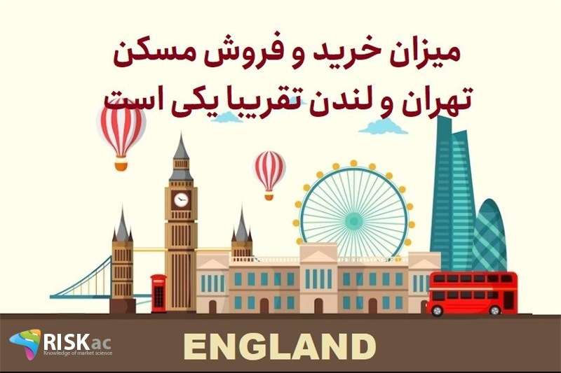 میزان خرید و فروش مسکن در تهران و لندن تقریبا یکی است