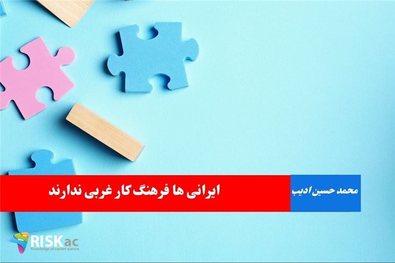 ایرانی ها فرهنگ کار غربی ندارند